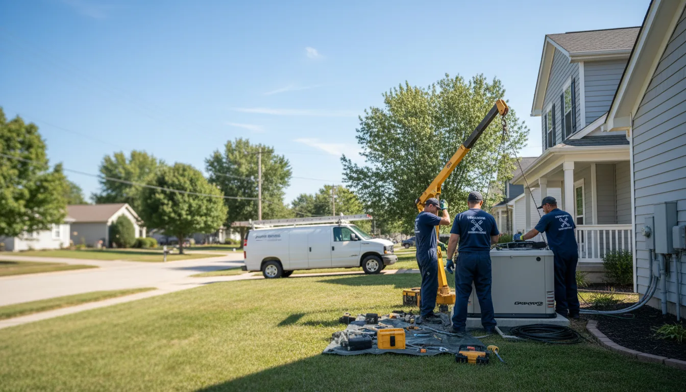 Generator Installation in Webster Springs, WV near me